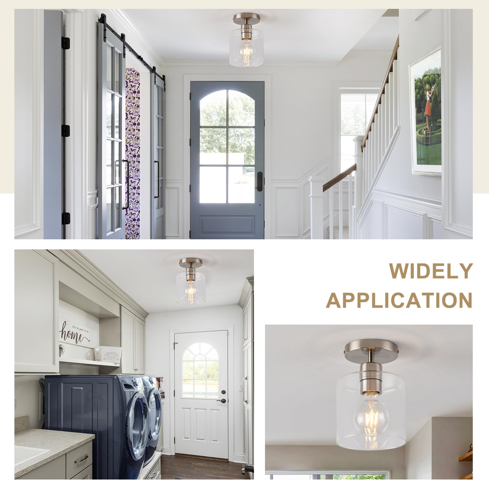 KLSS WiFi bulb compatible option for smart hallway lighting.