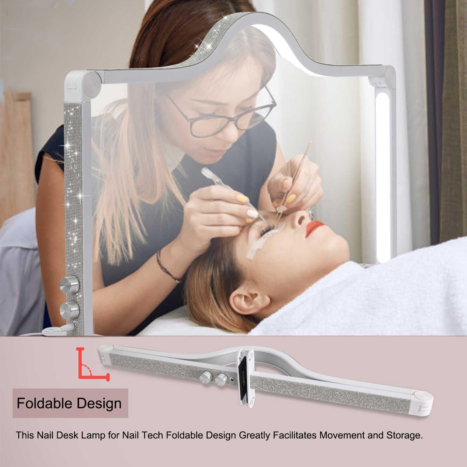 KMLSHLL Raised design enables easy hand positioning during nail art.