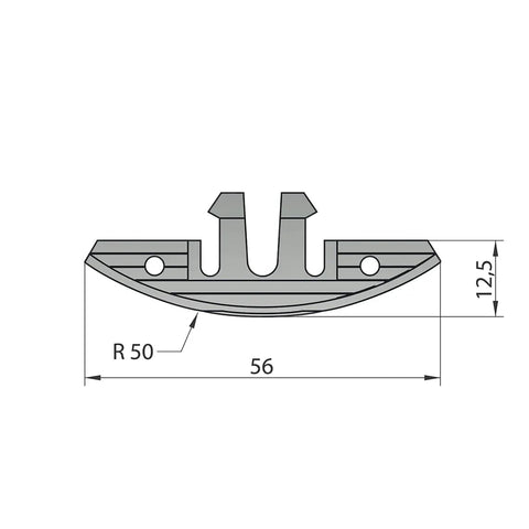 KNAPP biscuit connector used in glue-free assembly for fast projects in woodwork.