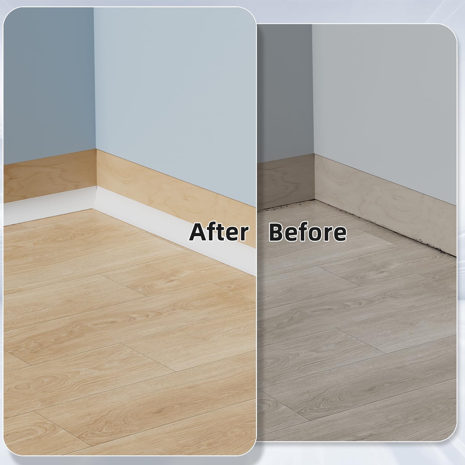 KNEELISA easy-clean surface resists residue and cleans with a damp cloth.