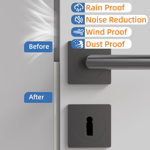 KNEELISA wedge seal door window applications shows versatility on openings.