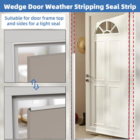 KNEELISA wedge seal gap coverage 016-038in illustrates sealing range for gaps.