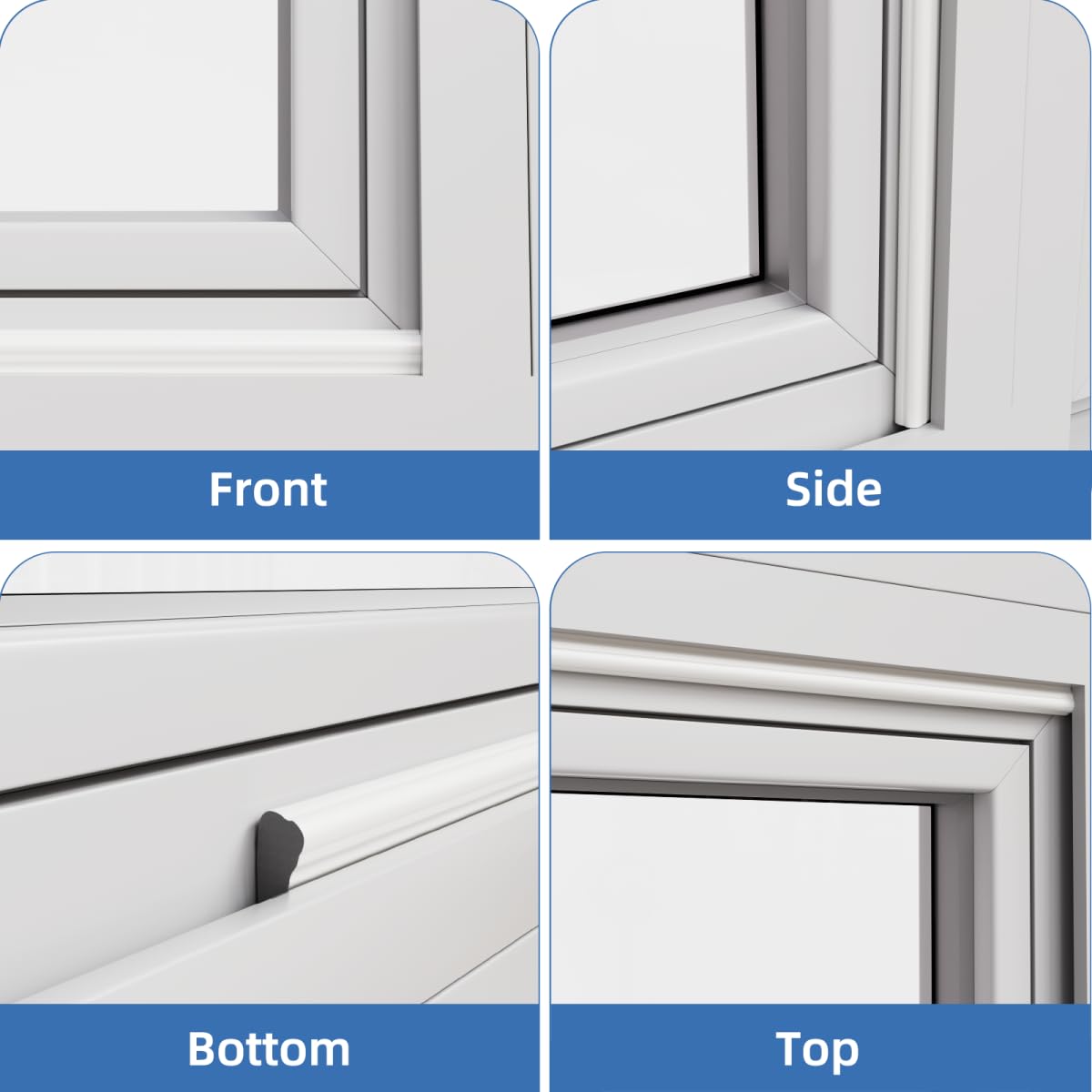 KNEELISA wedge seal wrinkle note highlights packaging wrinkles do not affect seal.