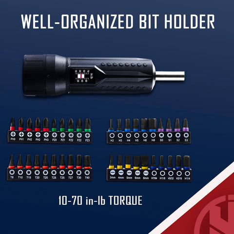 KNINE OUTDOORS labeled-bit-holder speeds finding the right bit.