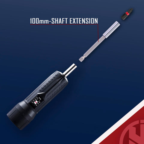 KNINE OUTDOORS hollow-ground-flat-bits ensure snug screw engagement.
