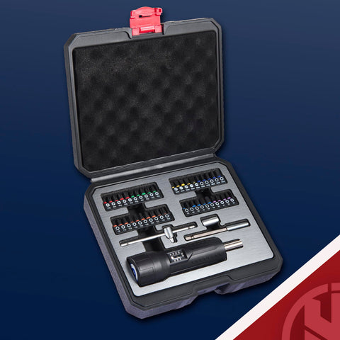 KNINE OUTDOORS T-bar-handle ergonomic design for comfortable turning.