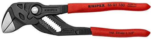 KNIPEX 00 20 06 US3 three-piece set jaws close-up emphasizing smooth, damage-free grips.