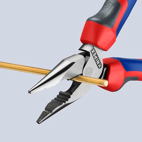 Knipex 08-22-145 anti-twist jaws ensure secure grip.