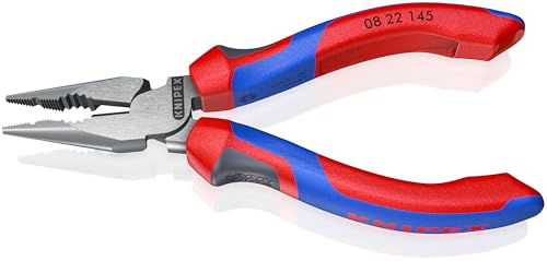 Knipex 08-22-145 with pointed jaws for precise alignment.