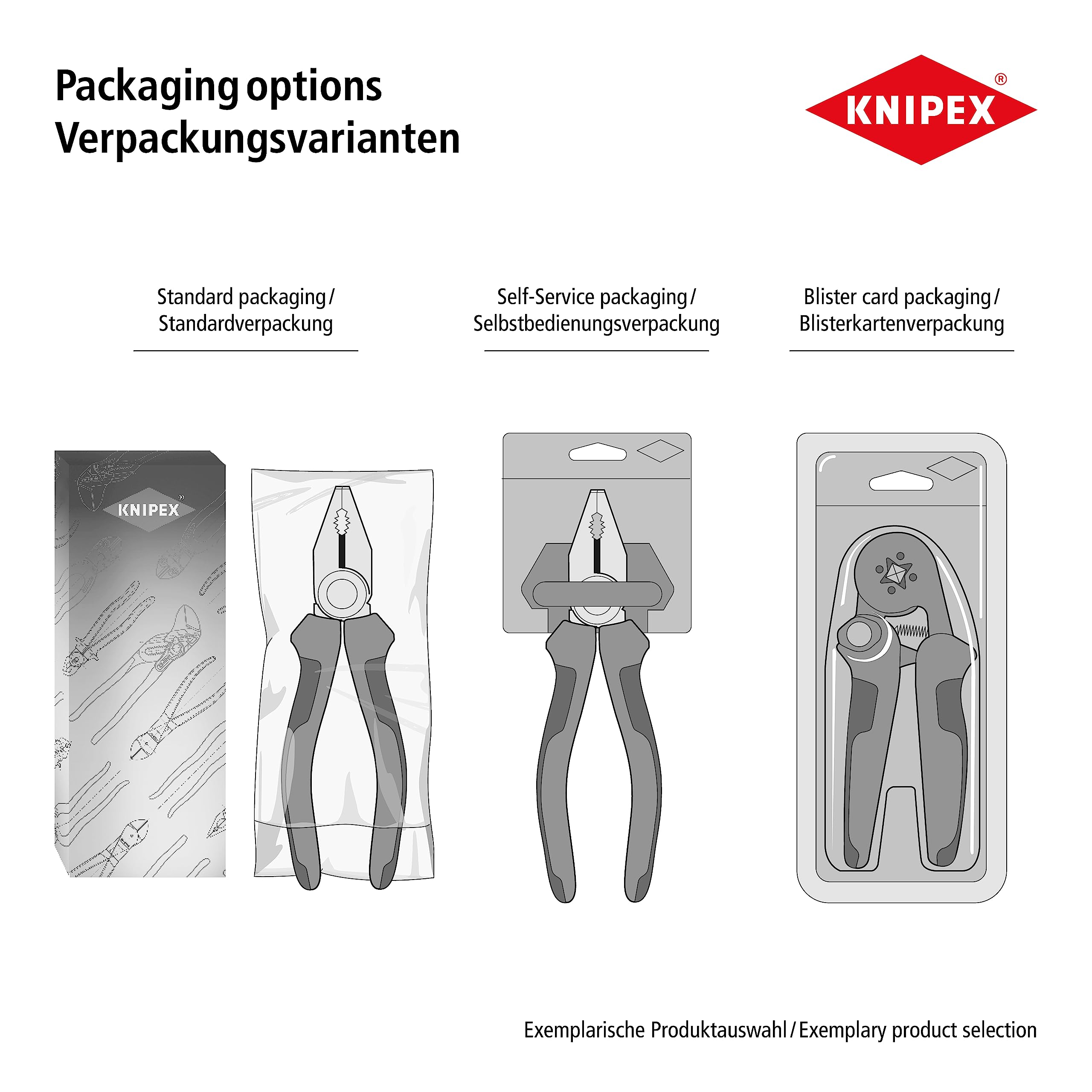 KNIPEX deburring edge aids quick preparation of empty pipes for fittings