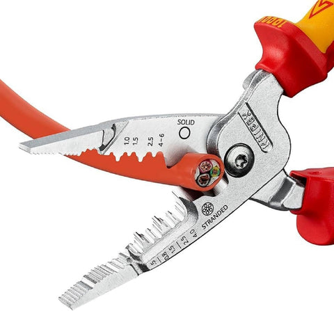 KNIPEX hybrid design blends needle-nose and plier benefits for accessibility