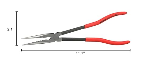 KNIPEX 28 71 280 oil-hardened with non-slip grips for comfortable use.