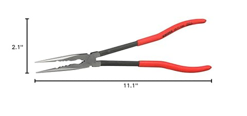 KNIPEX 28 71 280 oil-hardened with non-slip grips for comfortable use.