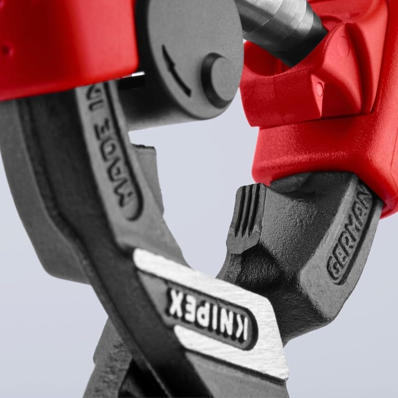 KNIPEX 71-32-200 cutting capacity up to 1/4 inch bolts, nails, rivets.
