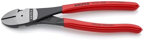 KNIPEX 74 21 200 close-up highlighting the cutting-edge for precise wire cuts.