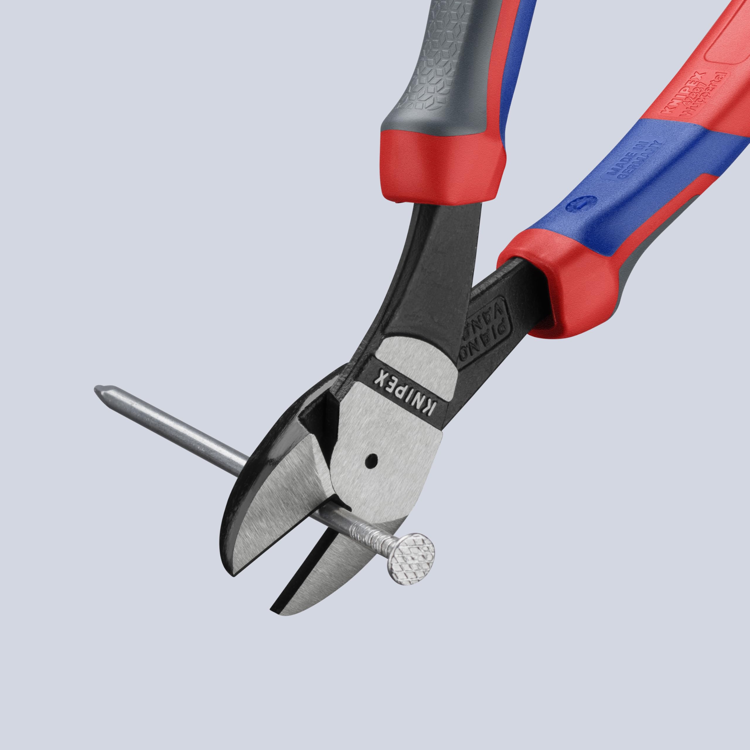 KNIPEX 74 22 200 chrome-vanadium steel construction ensures reliability.
