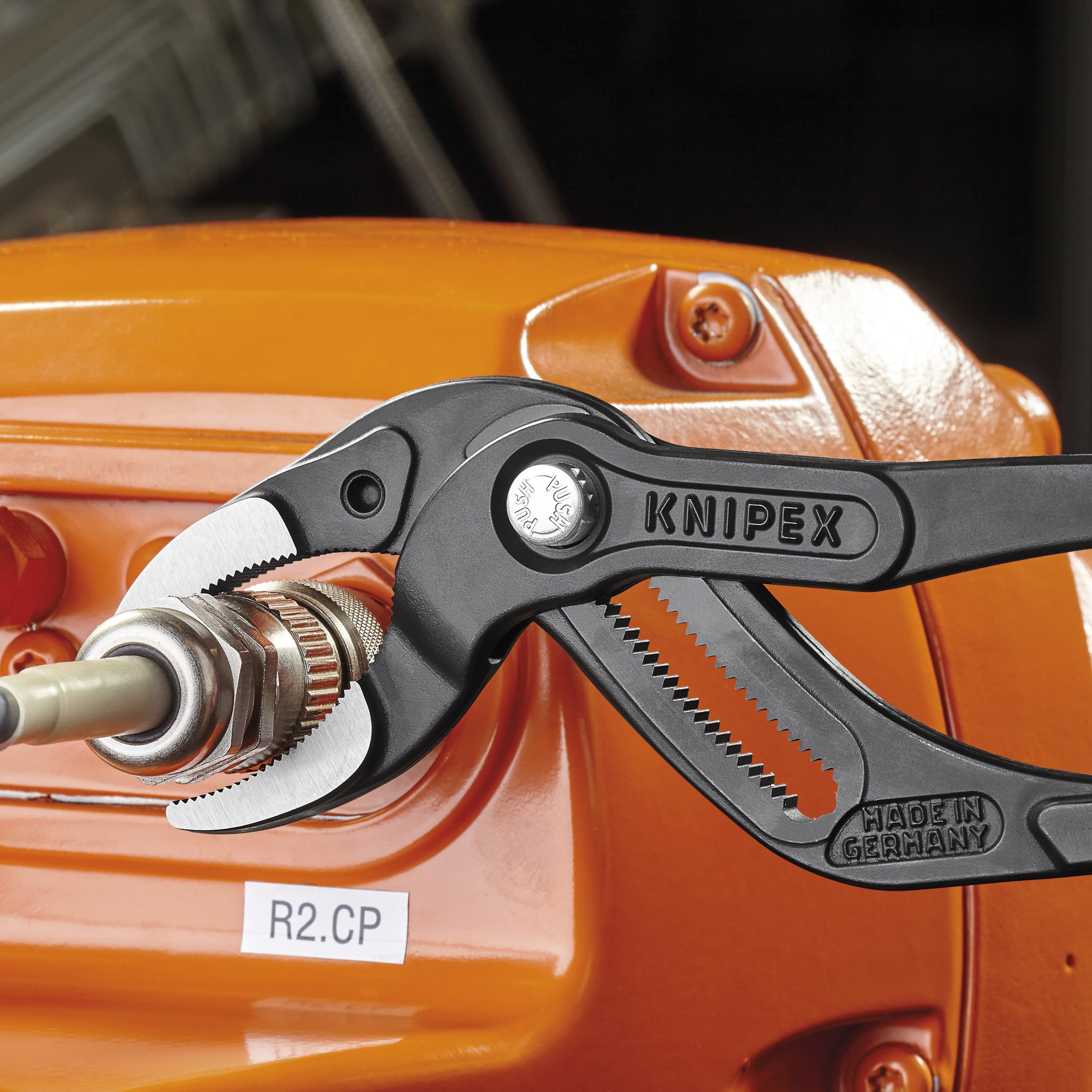 Knipex 81-01-250 10-Inch adjustable pliers gentle hose loosening on nozzles