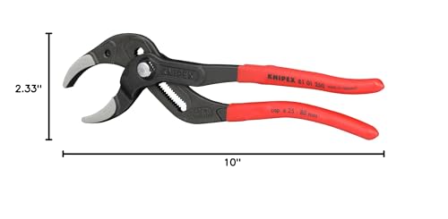 Knipex 81-01-250 10-Inch ergonomic handles reduce hand fatigue during use