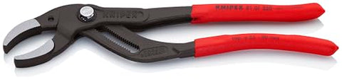 Knipex 81-01-250 10-Inch Pliers grip round pipes securely with serrated jaws