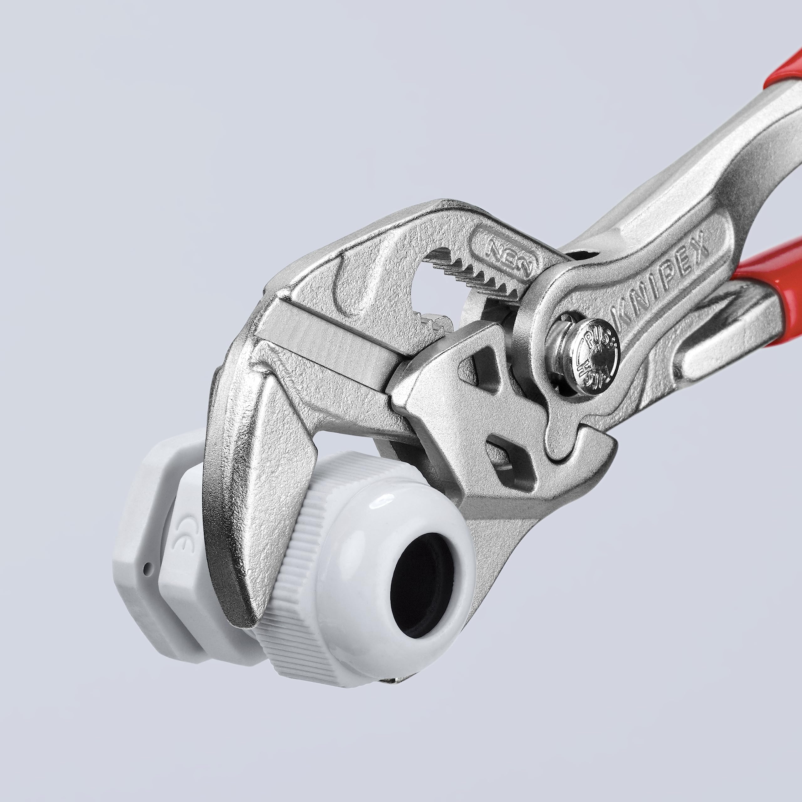 KNIPEX 86 03 150 zero-backlash surface pressure protects edges