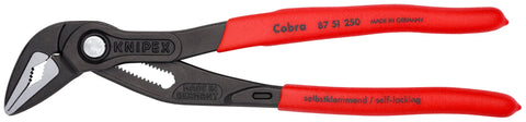 KNIPEX Cobra Extra Slim pliers handle closeup for precise control in tight spaces.