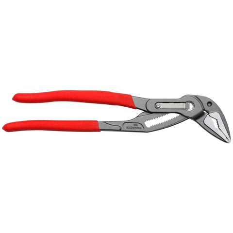 KNIPEX Cobra Extra Slim used for tightening locknuts in compact spaces.