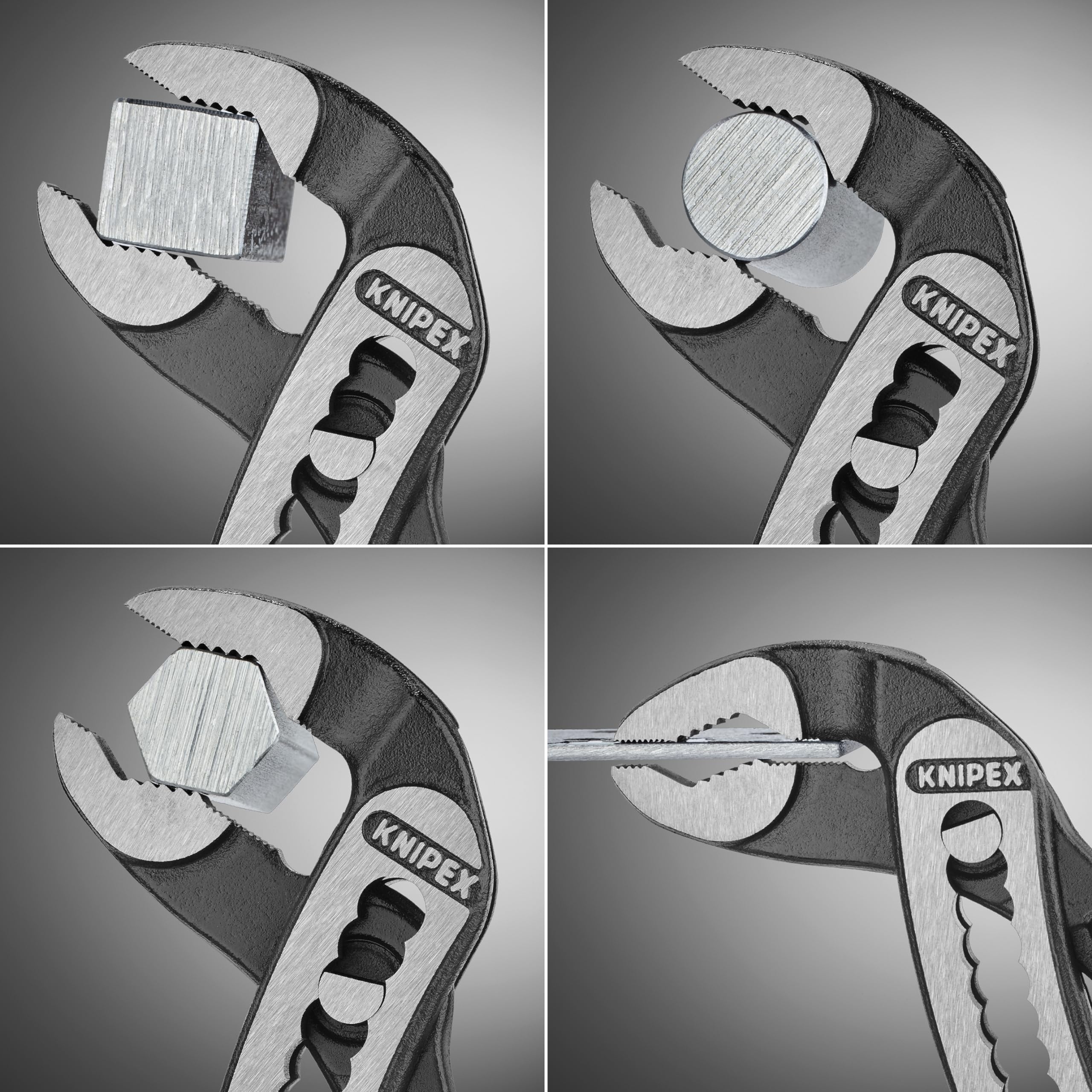 KNIPEX finger guard protects hands while operating.