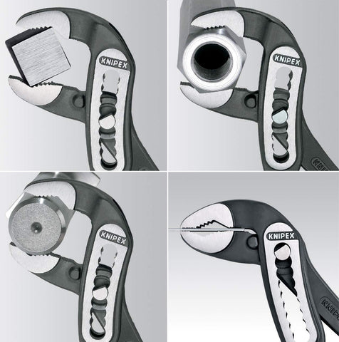 In-use demonstration showing 12-inch reach and versatile gripping