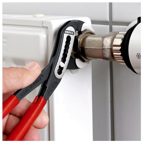 KNIPEX 8801180 handle guard reduces finger pinch risk