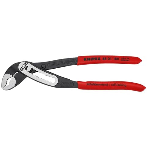 KNIPEX 8801180 jaw close-up showing optimized jaw design