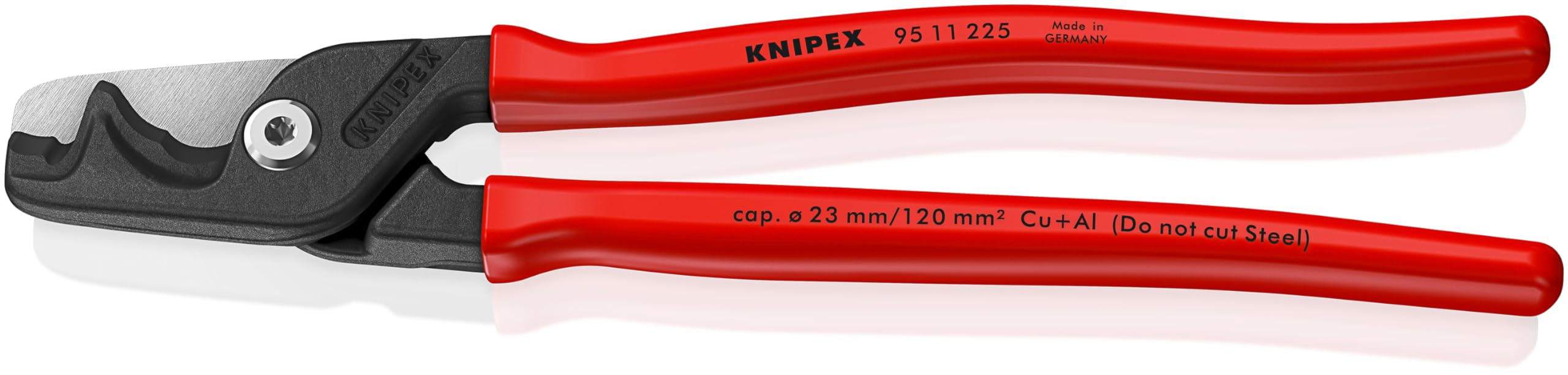 KNIPEX StepCut XL cutting edges close-up reveals laser-hardened blades