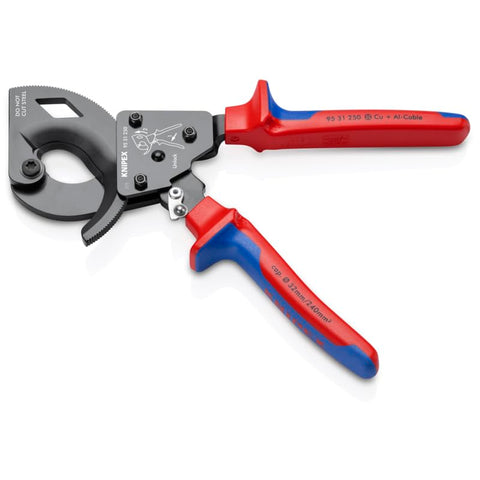 KNIPEX 95 31 250 SBA blade-detail with precision ground hardened blades