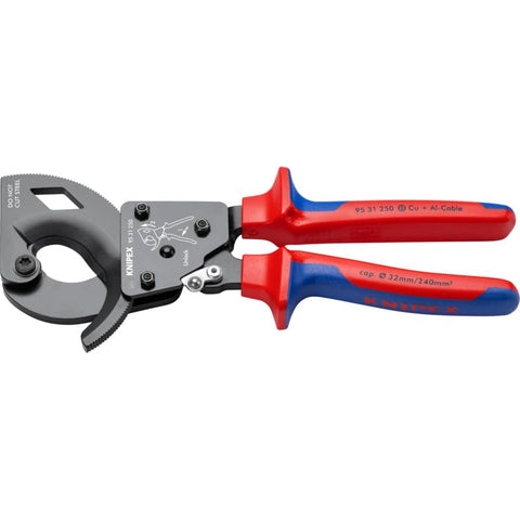 KNIPEX 95 31 250 SBA cutting copper wires cleanly