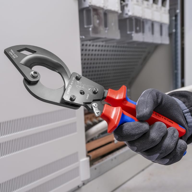 KNIPEX 95 31 250 SBA grip design for ergonomic control