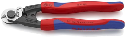 KNIPEX 95 62 190 crimping dies close-up for end caps and ferrules.