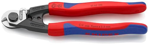 KNIPEX 95 62 190 crimping dies close-up for end caps and ferrules.