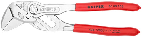 KNIPEX 9K 00 80 45 US pliers wrench with push-button adjustment that stays set.