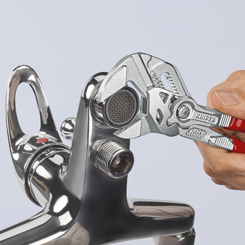 KNIPEX 9K 00 80 45 US pliers wrench with preset scale for openings.