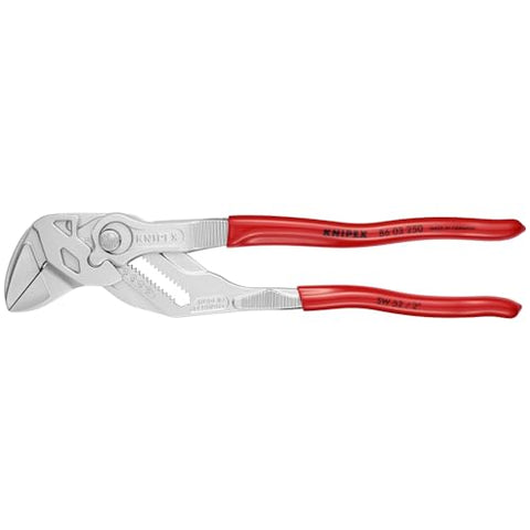 KNIPEX 9K 00 80 45 US pliers wrench with smooth jaws preventing marring.