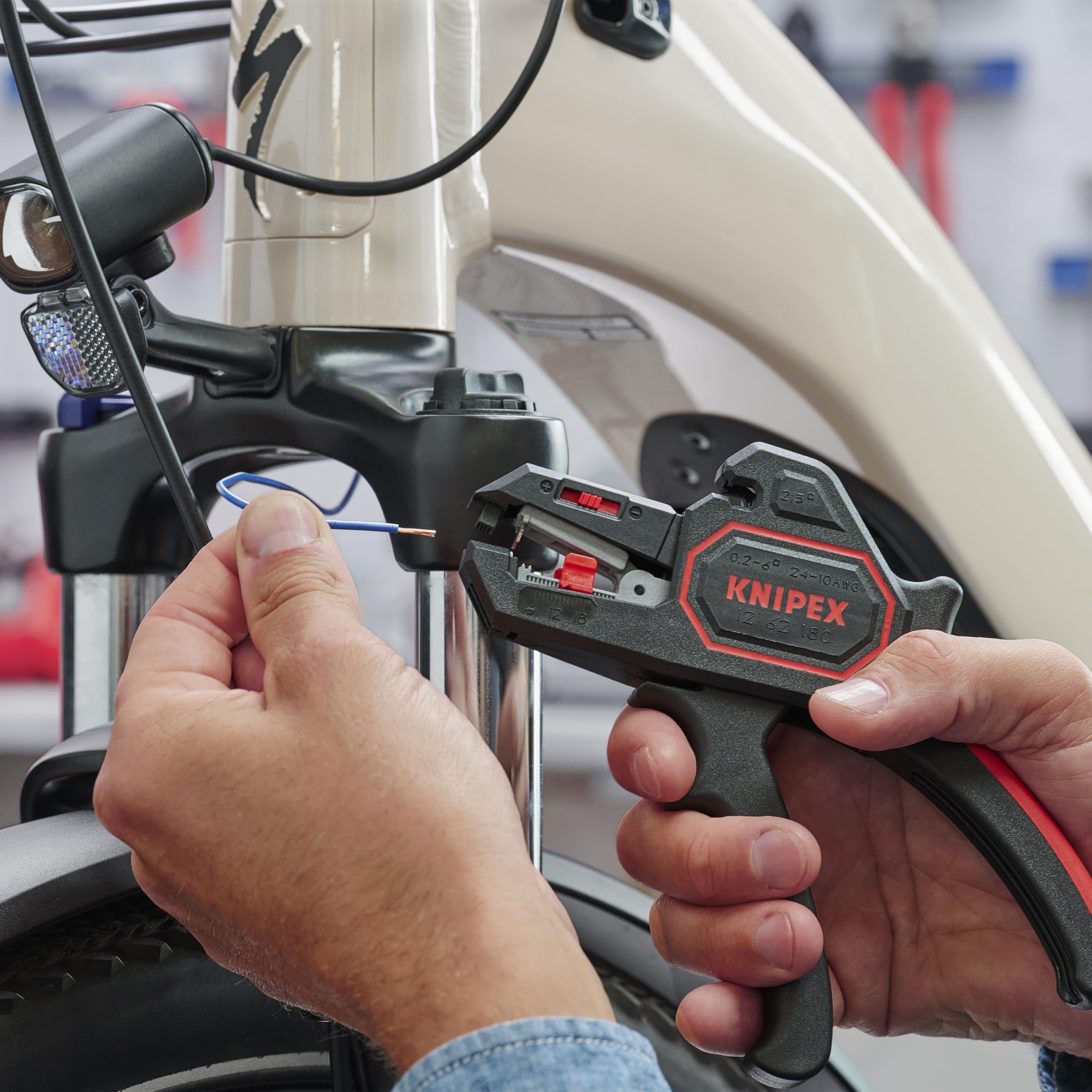 KNIPEX compact tool with comfortable grip for daily use