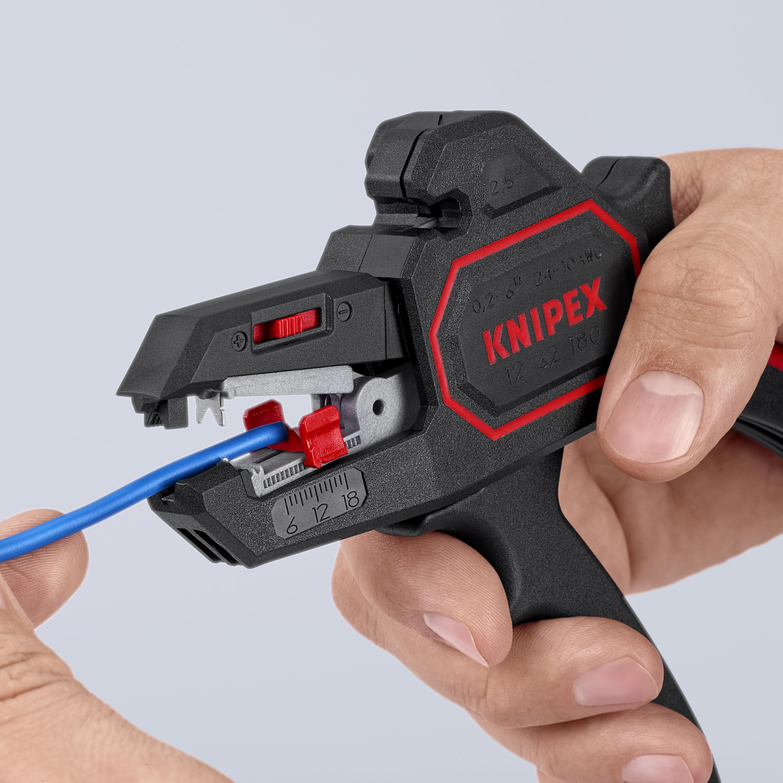 KNIPEX ergonomic handle design reduces hand fatigue during long sessions