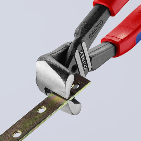 KNIPEX comparison view shows better handling versus conventional levers.