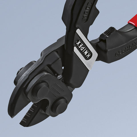 KNIPEX CoBolt lever-action design reduces effort during cutting.