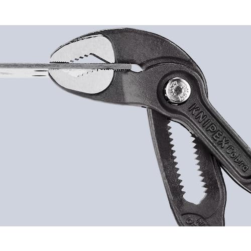 KNIPEX Cobra adjustable positions enable precise fit on 1 27/64 inch hex nuts.