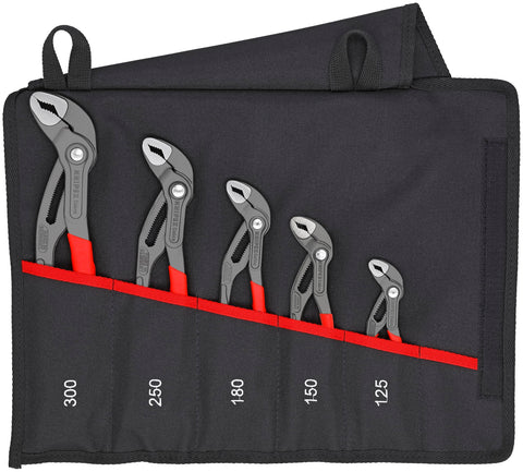 KNIPEX Cobra Pliers 5 inch with push button adjustment for precise gripping