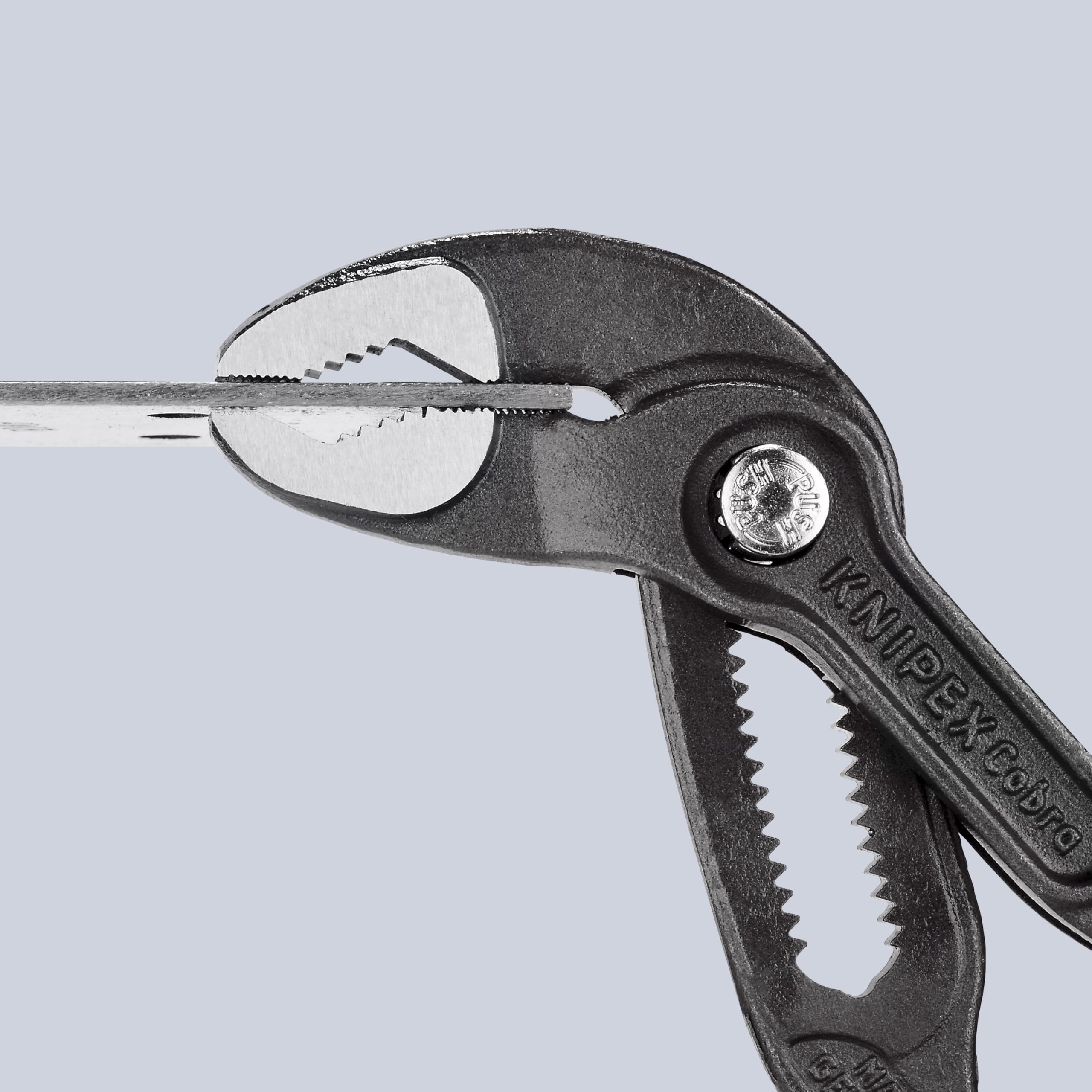 Knipex Cobra Pliers 8702180 with pinch-free handles reducing hand fatigue