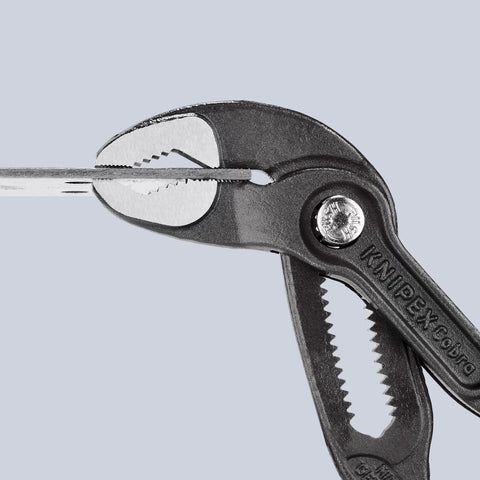 Knipex Cobra Pliers 8702180 with pinch-free handles reducing hand fatigue