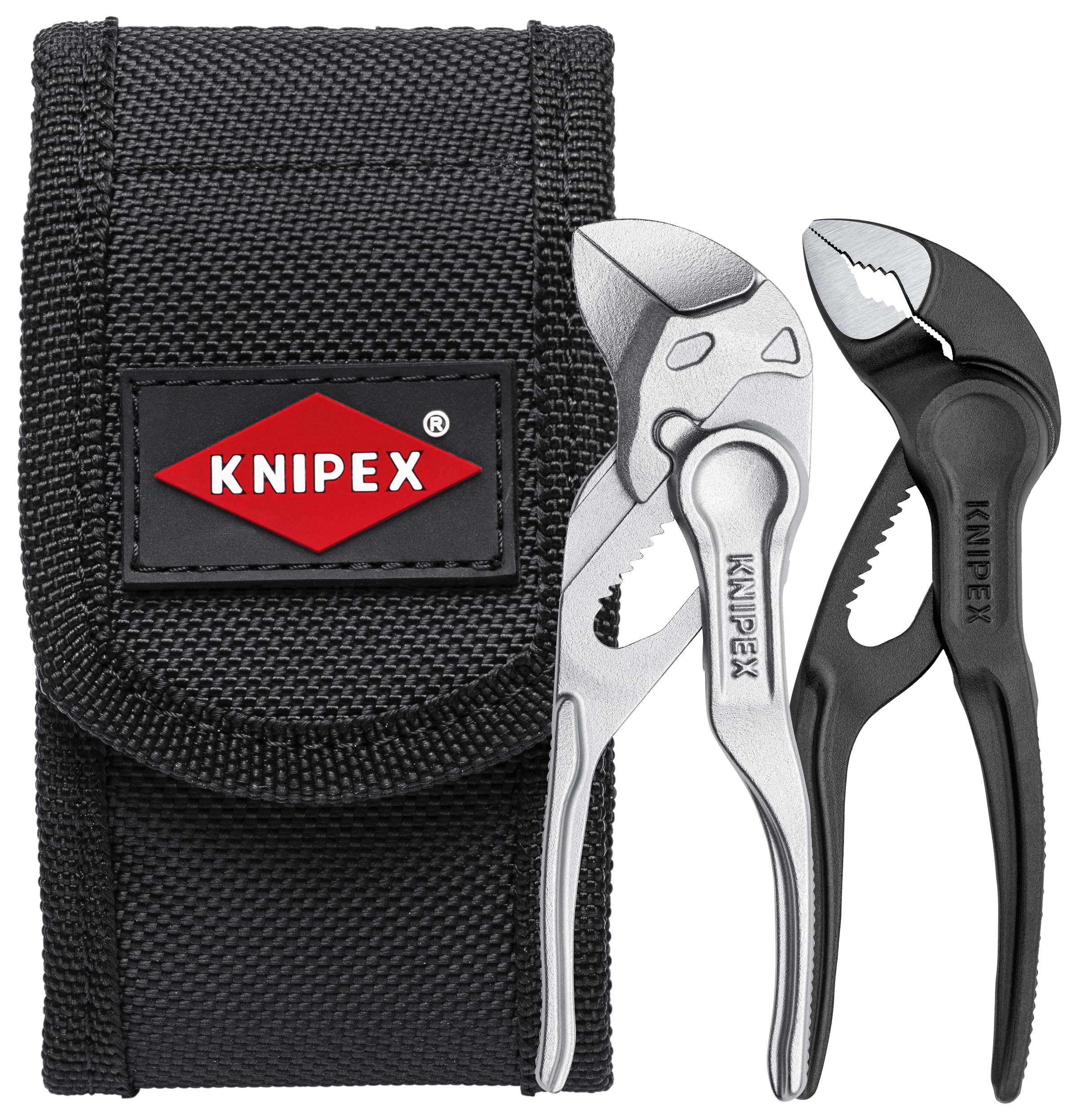 KNIPEX Cobra XS water pump pliers in compact grip view