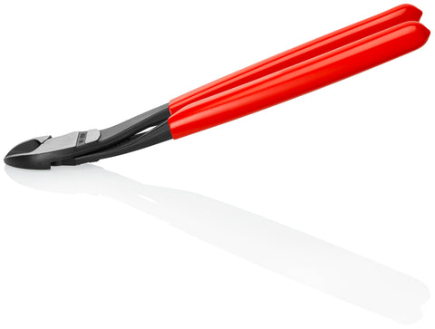 KNIPEX forged-on axle provides stability for heavy-duty use.
