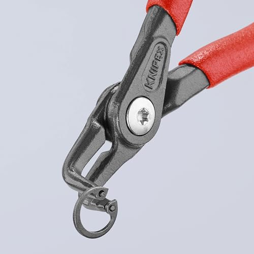 KNIPEX internal angled precision pliers 90 degree close-up for bore work
